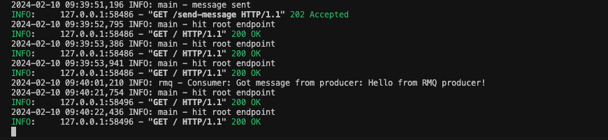 Hit enpoint simulation